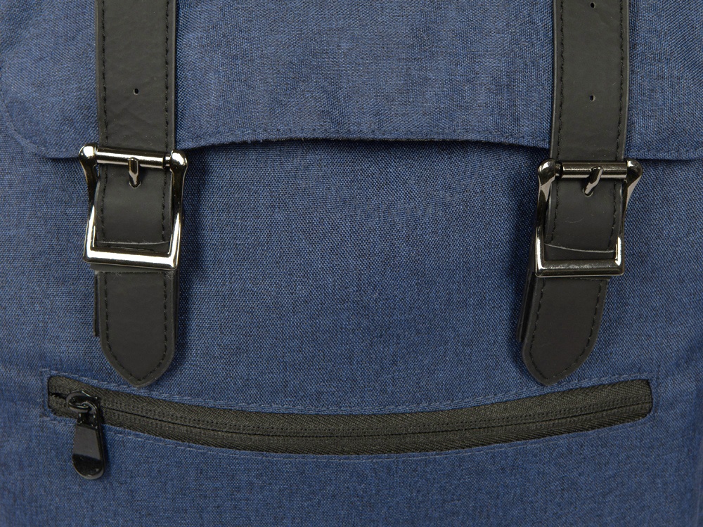 Рюкзак Hello из переработанного пластика, синий-11