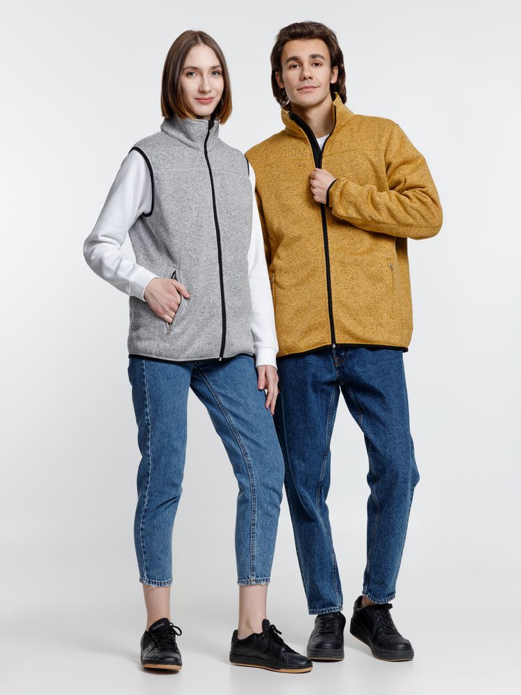 Куртка унисекс Gotland, горчичная-6