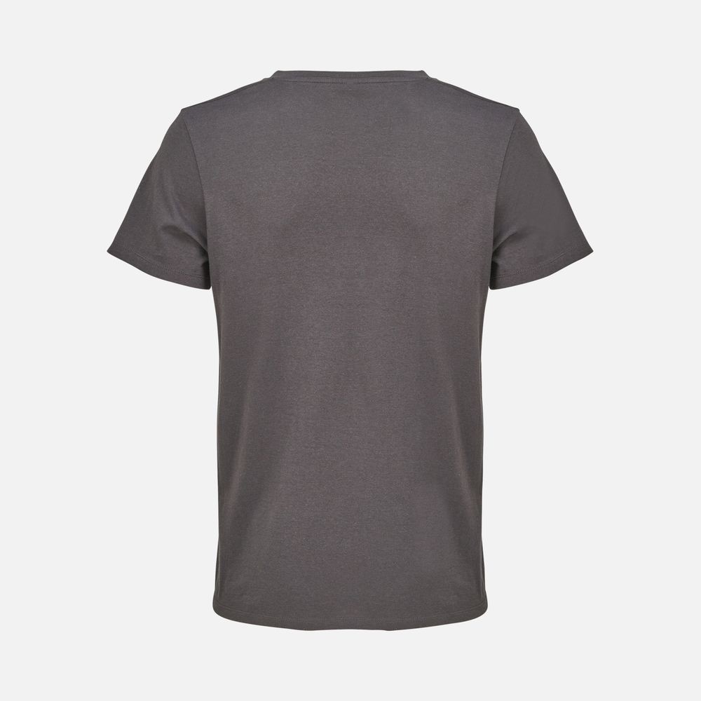 Футболка унисекс Regent с V-образным вырезом, темно-серая-1