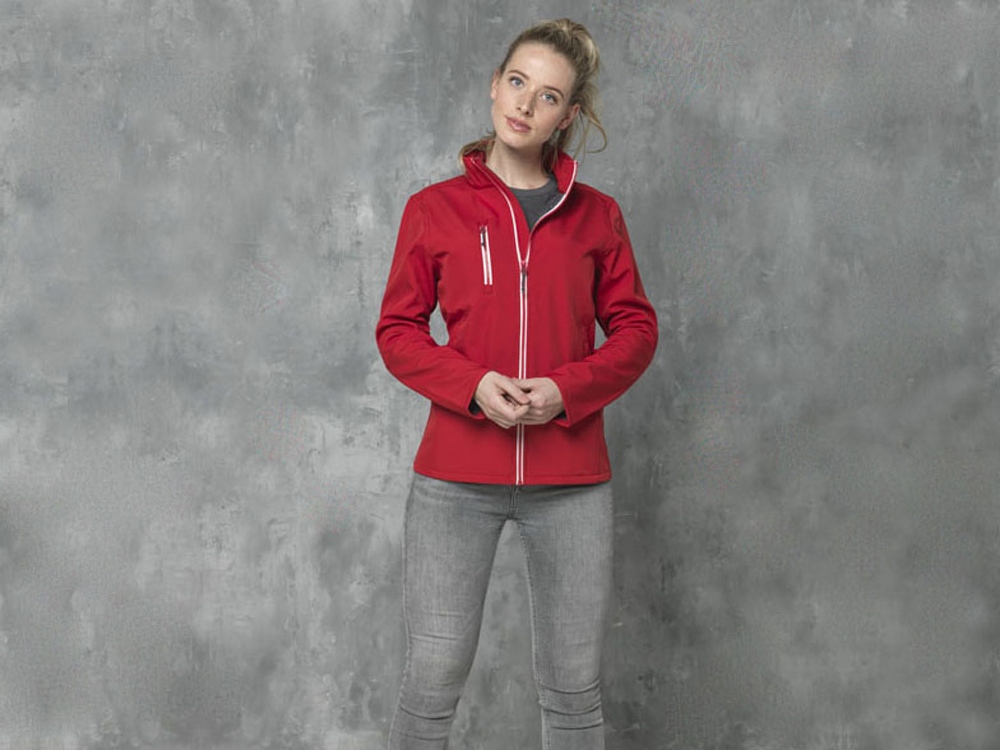 Женская софтшелл куртка Orion, красный-3