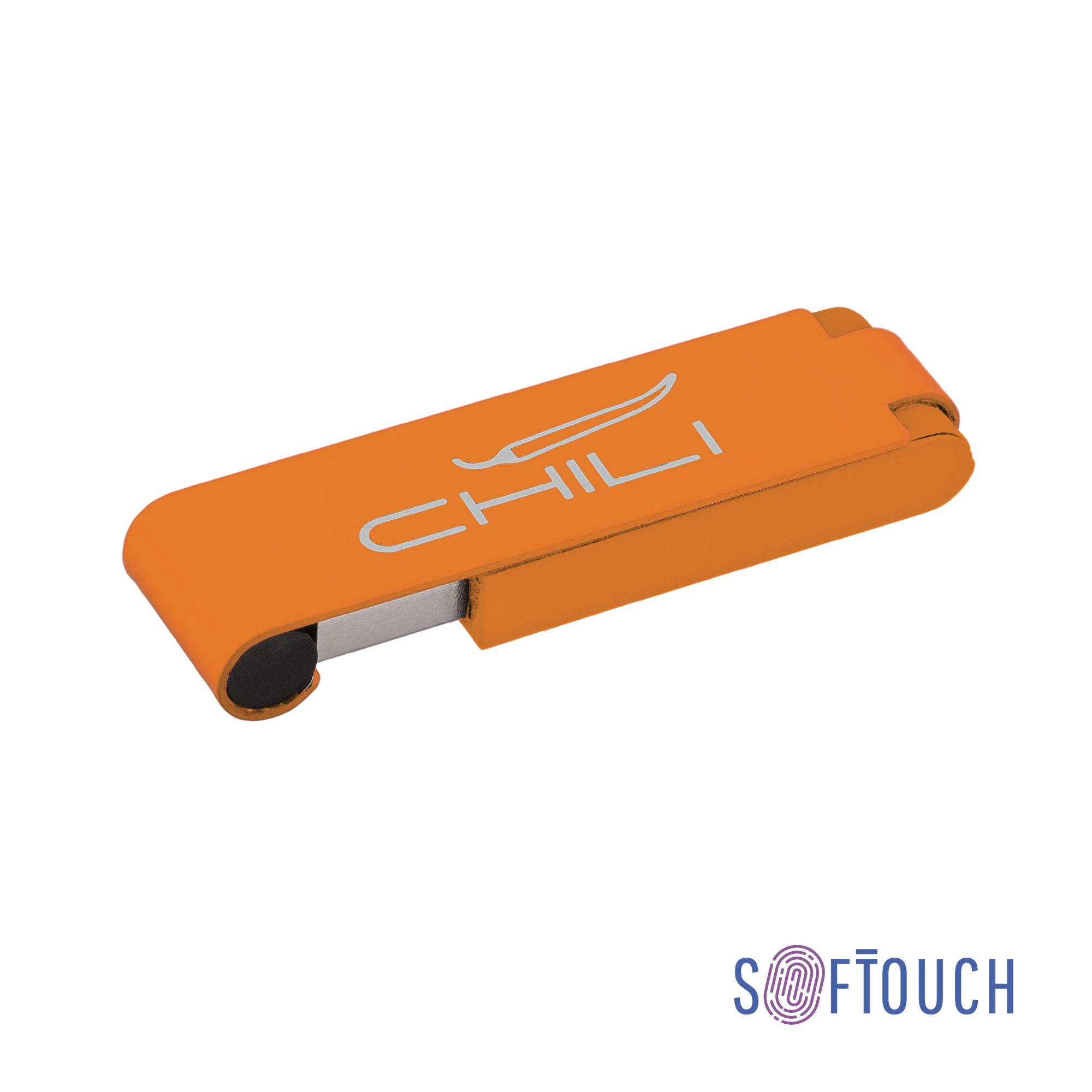 Флеш-карта "Case" 8GB, покрытие soft touch-0