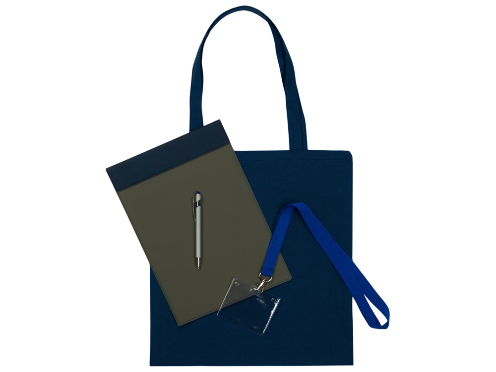 Набор для конференций Conferencier, темно-синий-1