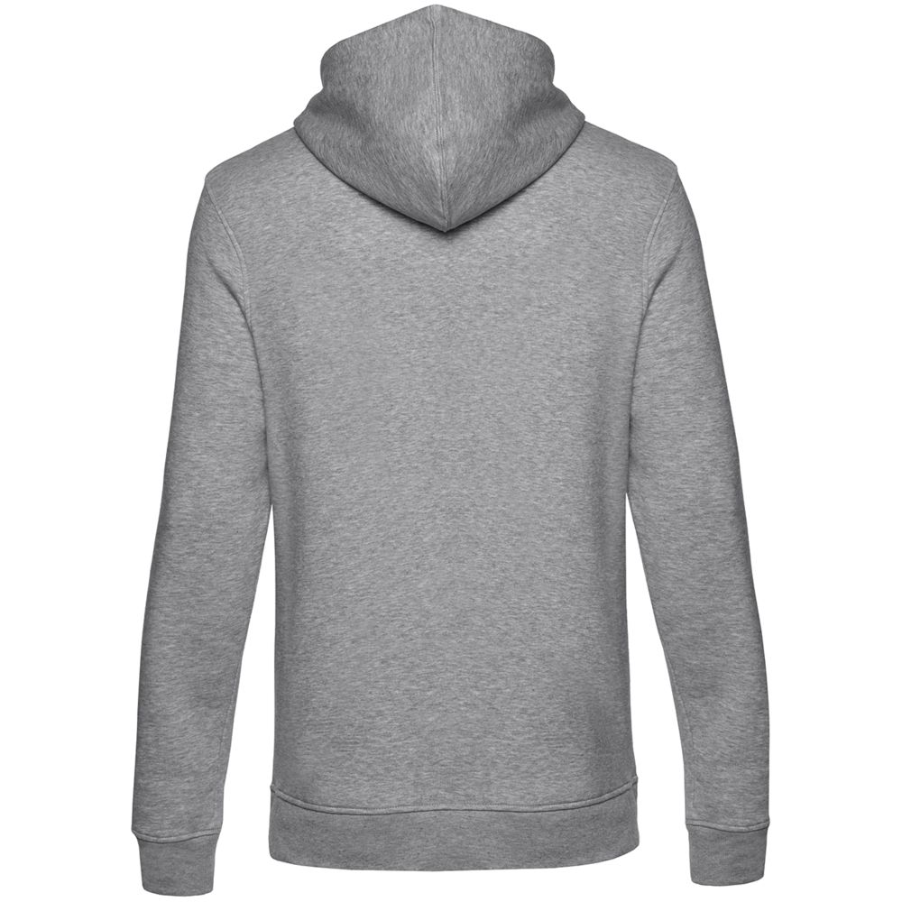 Толстовка с капюшоном унисекс BNC Inspire (Organic), серый меланж-1