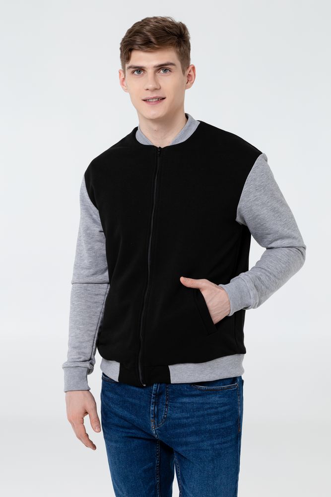 Бомбер College, темно-синий-2