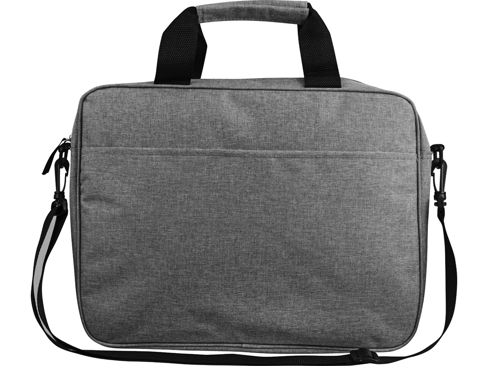 Сумка Брейв для документов и ноутбука 13,3, серый/черный-3