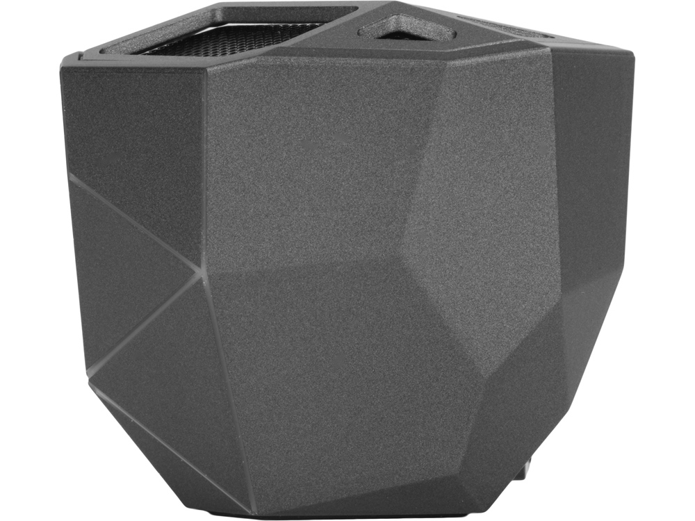 Портативная колонка Geo, мокрый асфальт + белая подсветка-1