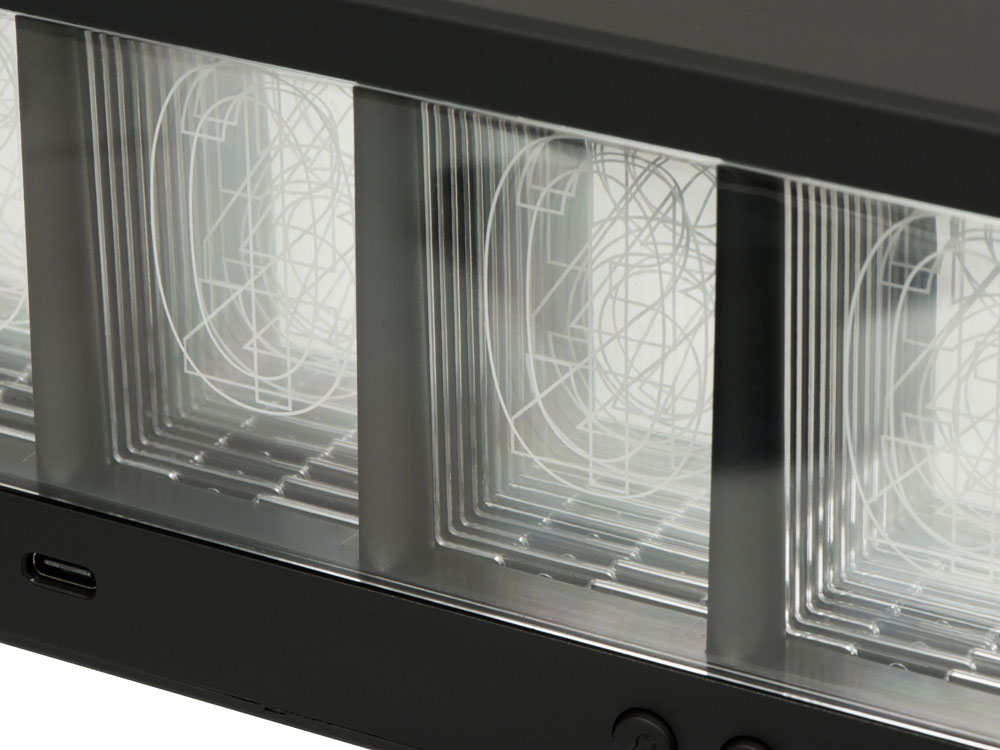 Часы с беспроводной зарядкой Cyber, 10 Вт-7