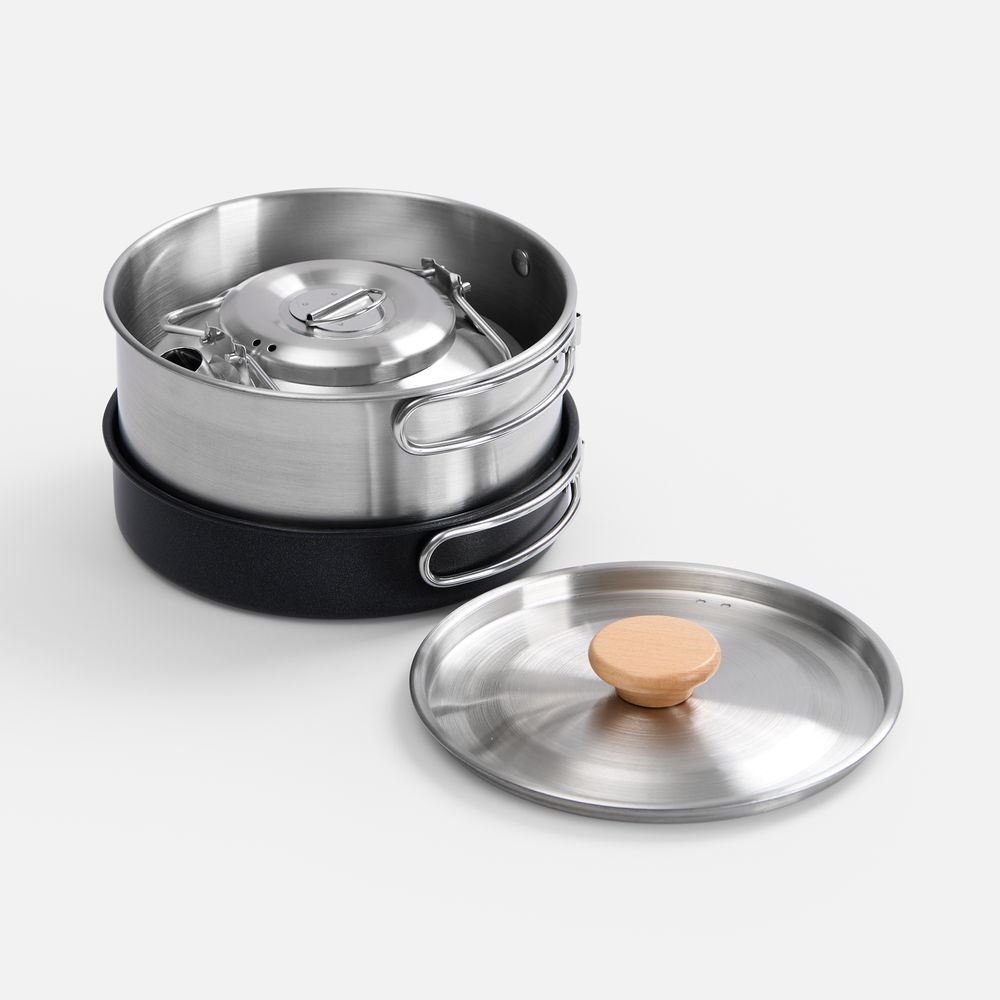 Набор туристической посуды Stackado-2