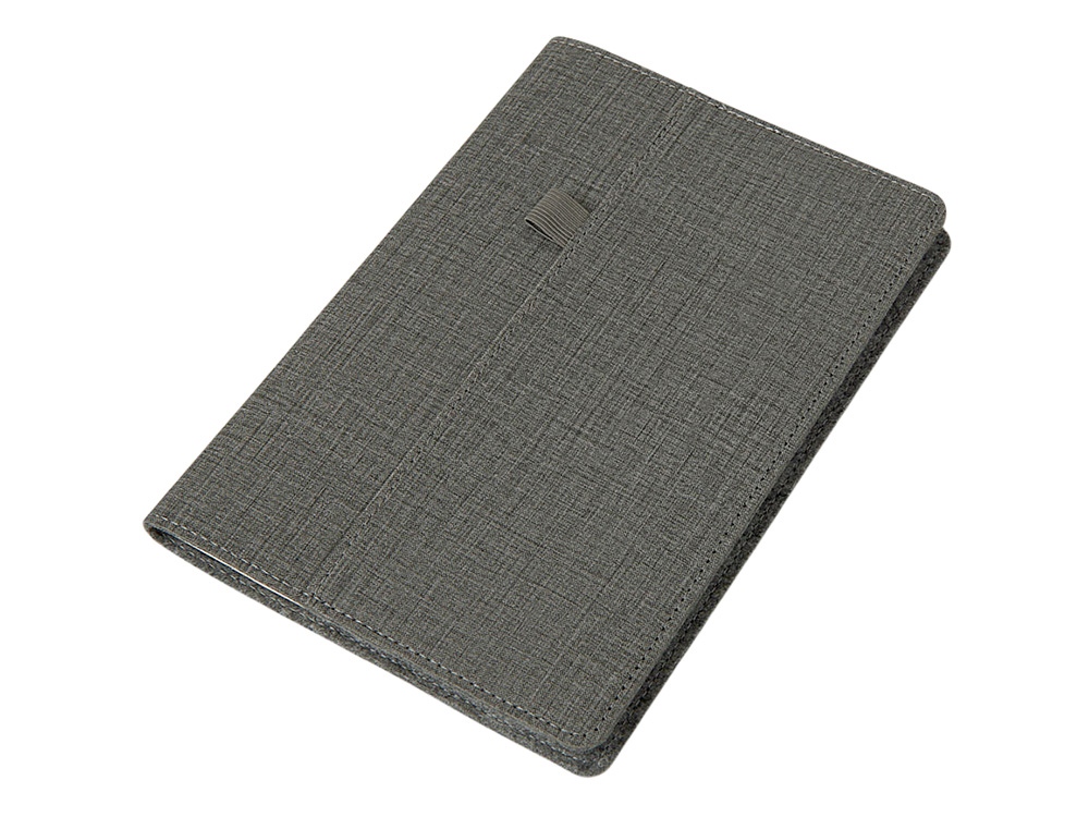 Двустороннее портфолио из рпет-фетра и искусственной кожи Felt, серый-1