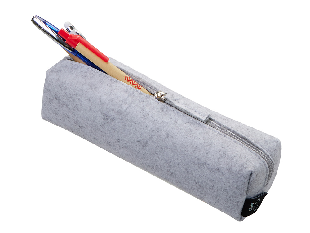 Пенал Felt из RPET-фетра, светло-серый-2
