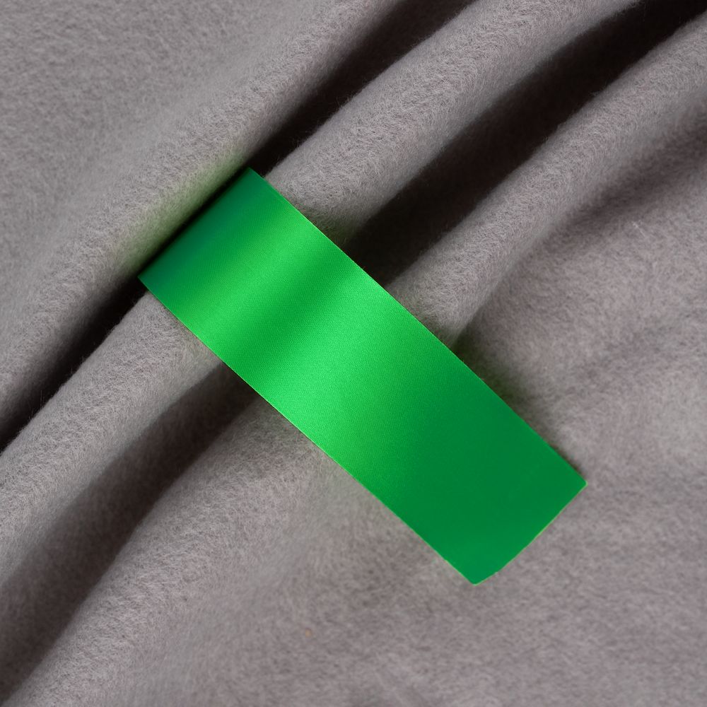 Лента сатиновая Satin 35 S, зеленая, 30 см-1