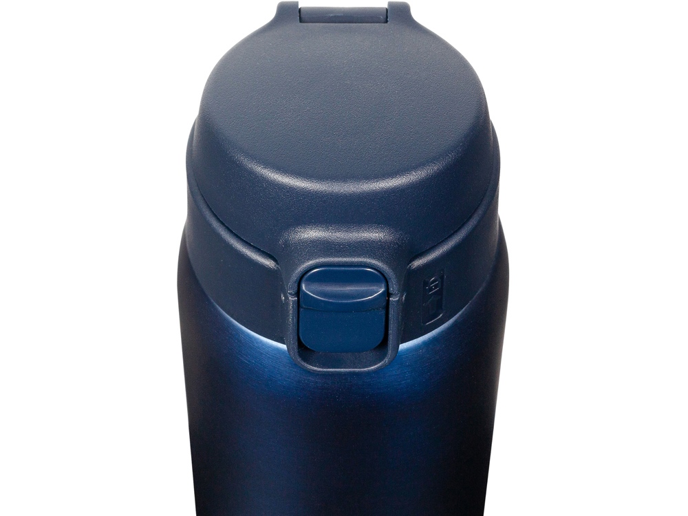 Термокружка Relaxika 701 (0,48 литра), синяя (без лого)-5