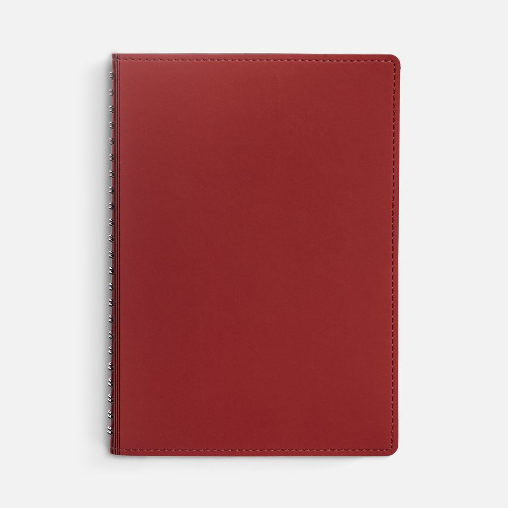 Ежедневник Spring Shall, недатированный, красный-2