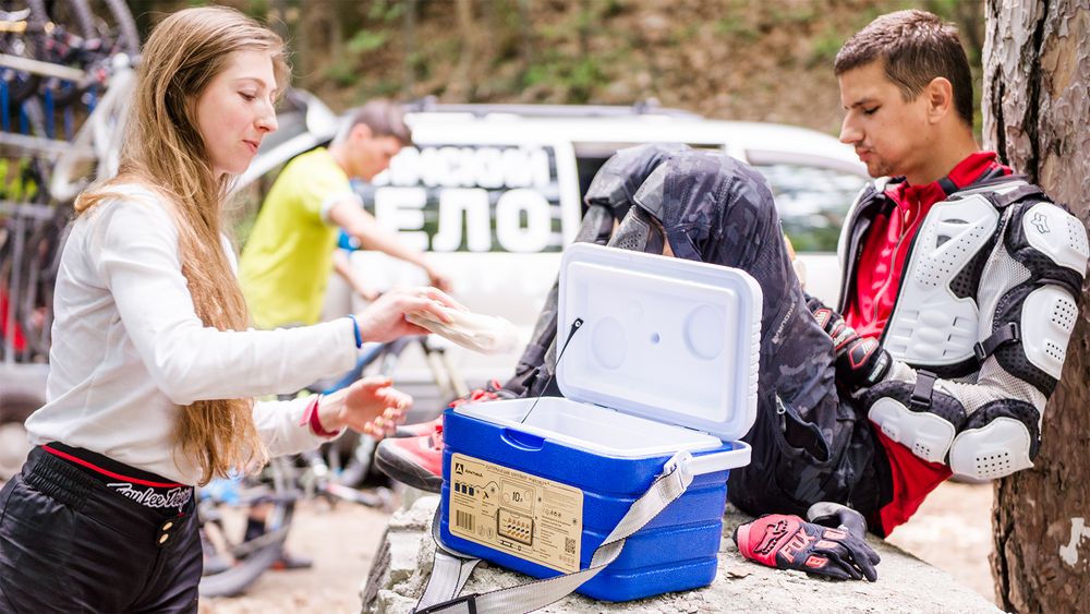 Термоконтейнер «Арктика», M, синий-2