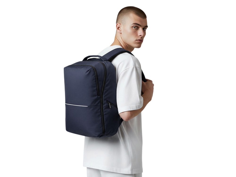 Рюкзак Samy для ноутбука 15.6, темно-синий-13