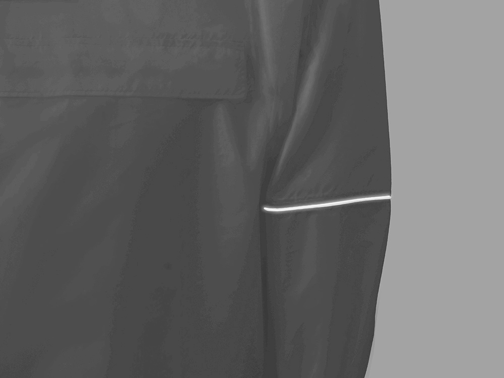 Дождевик - пончо Galaxy со светоотражающими элементами, серый-7