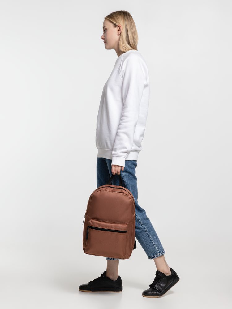 Рюкзак Base, шоколадно-коричневый-6