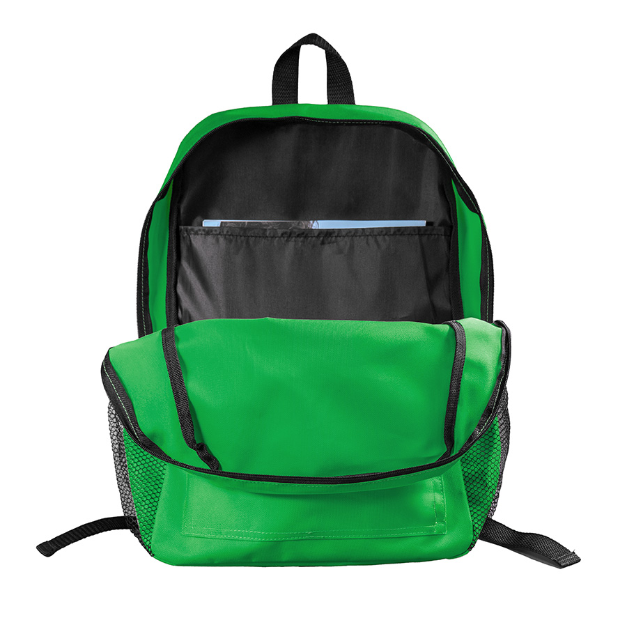 Рюкзак водостойкий " DISCO", зеленый, 41 x 30 x 11 см, 100%  полиэстер 600D, зеленый-5