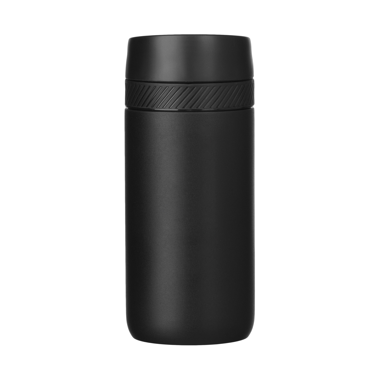 Термокружка вакуумная Толедо (Toledo), черная глянцевая-2