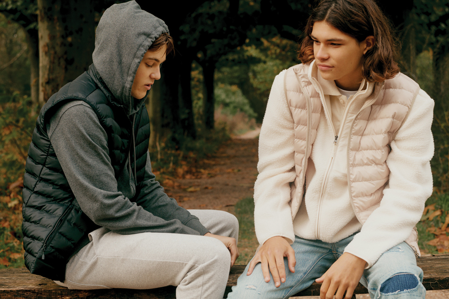 Мужской стеганый жилет Iqoniq Meru из переработанного полиэстера AWARE™, 70 г/м²-4