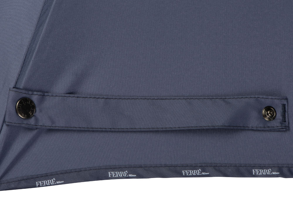 Зонт складной автоматический Ferre Milano, синий-7