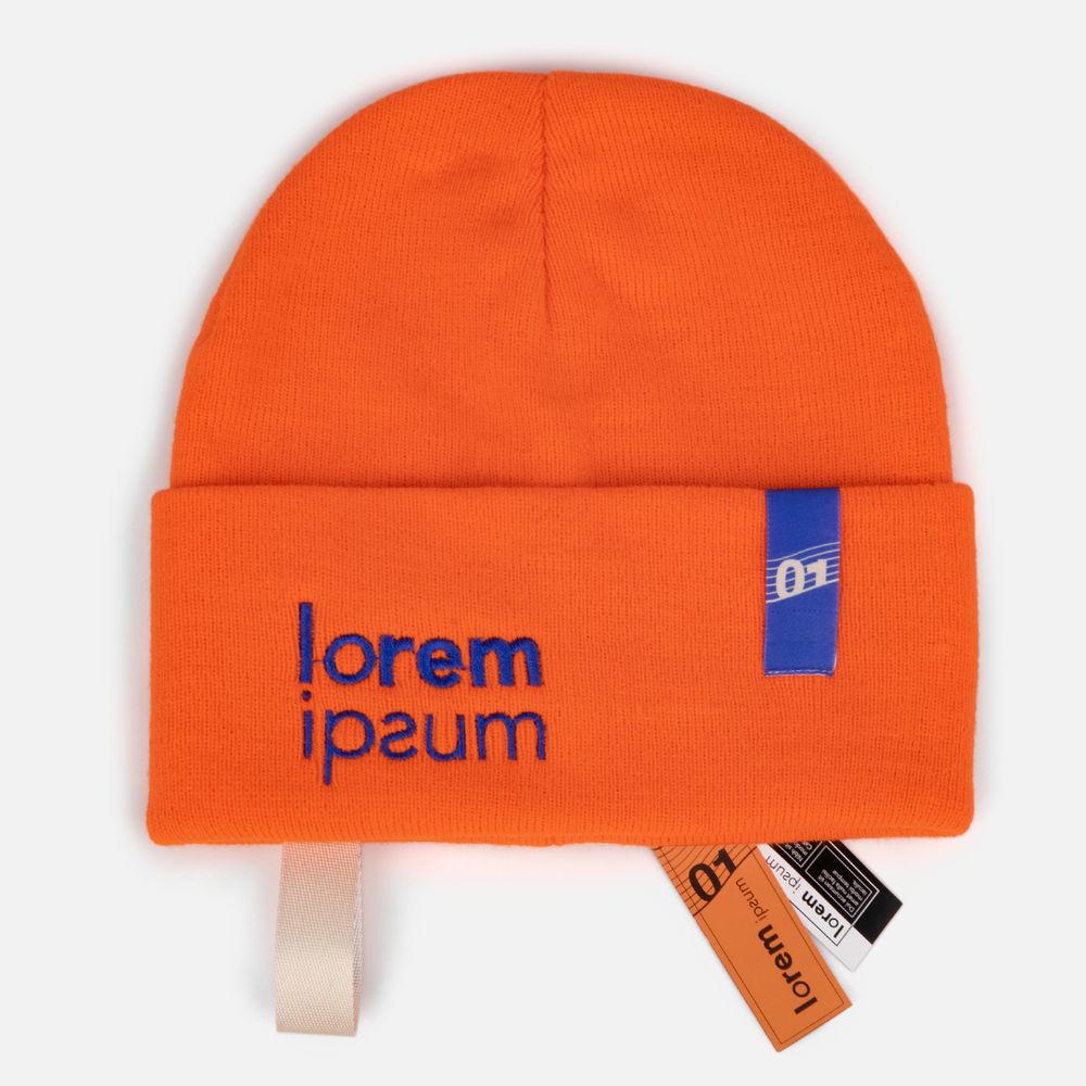 Шапка Urban Flow, оранжевая-7