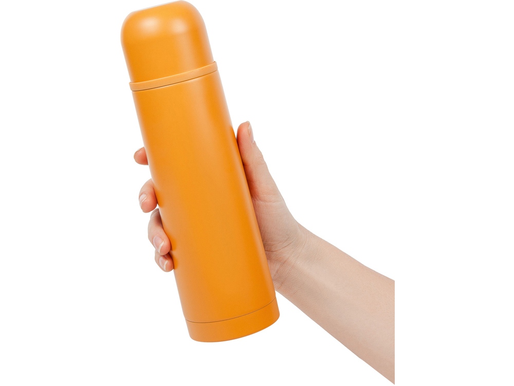 Термос Relaxika 101 (0,5 литра), желтый (без лого)-13