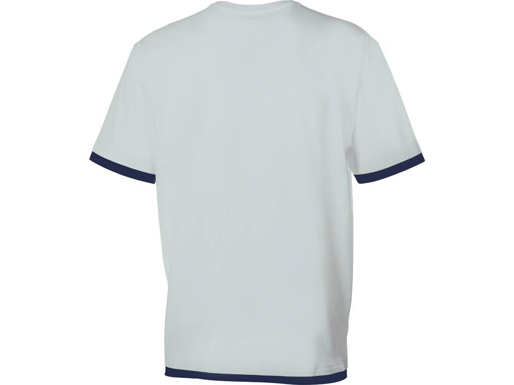 Футболка Rotterdam мужская, жемчужный/темно-синий-7