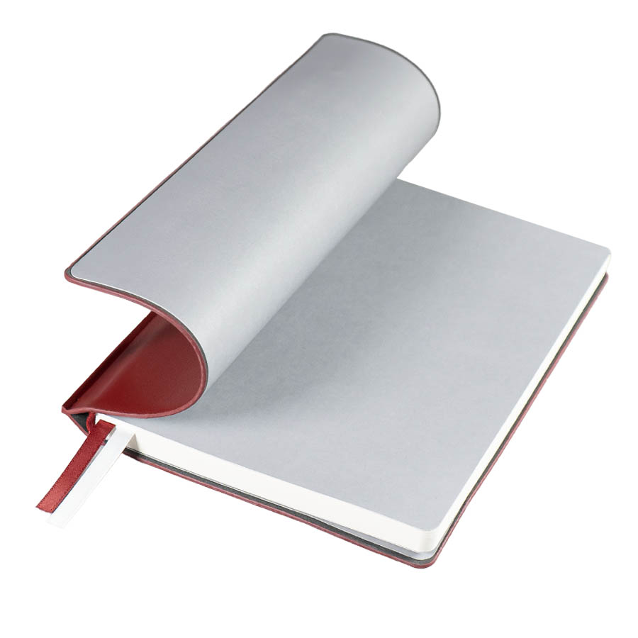 Ежедневник недатированный MAVE, бордовый, А5, блок в линейку, бордовый-3