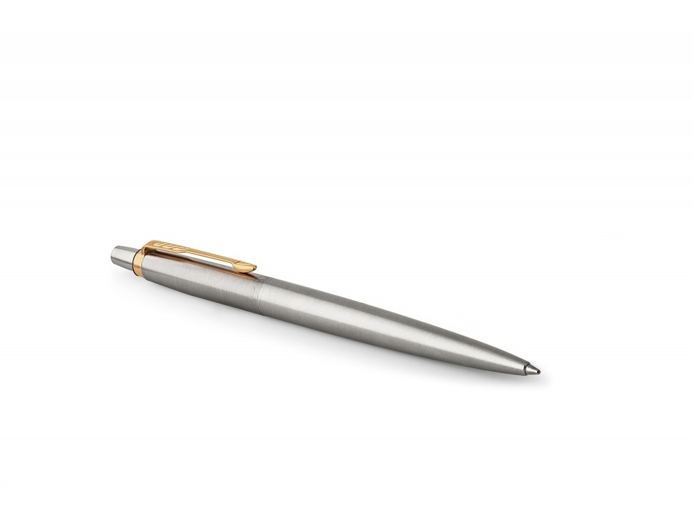 Ручка гелевая Parker Jotter Core K694 Stainless Steel GT Mblack-2