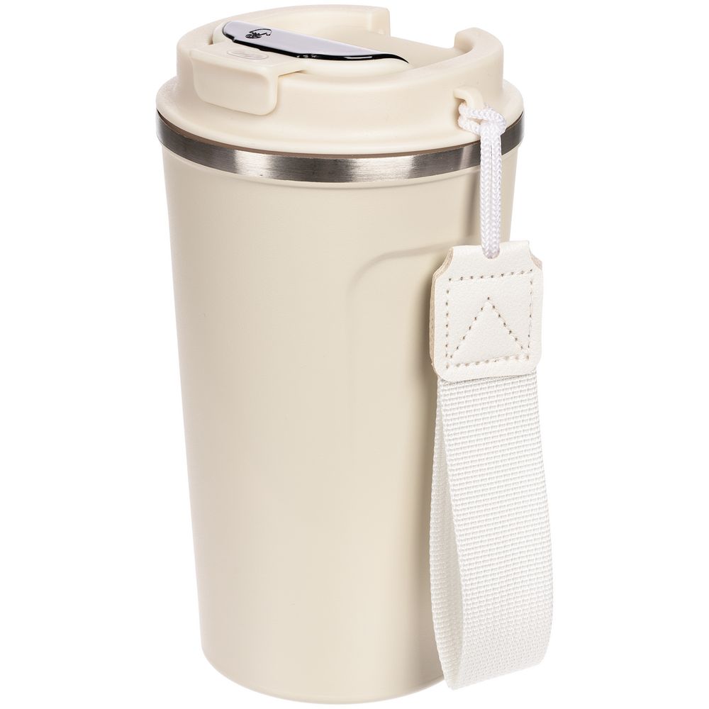 Смарт-стакан с заменяемой батареей tellMug, ver.2, молочно-белый-0