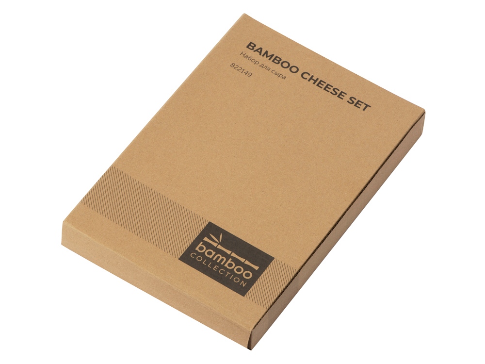 Набор для сыра из бамбука со съемной подставкой Camembert-7