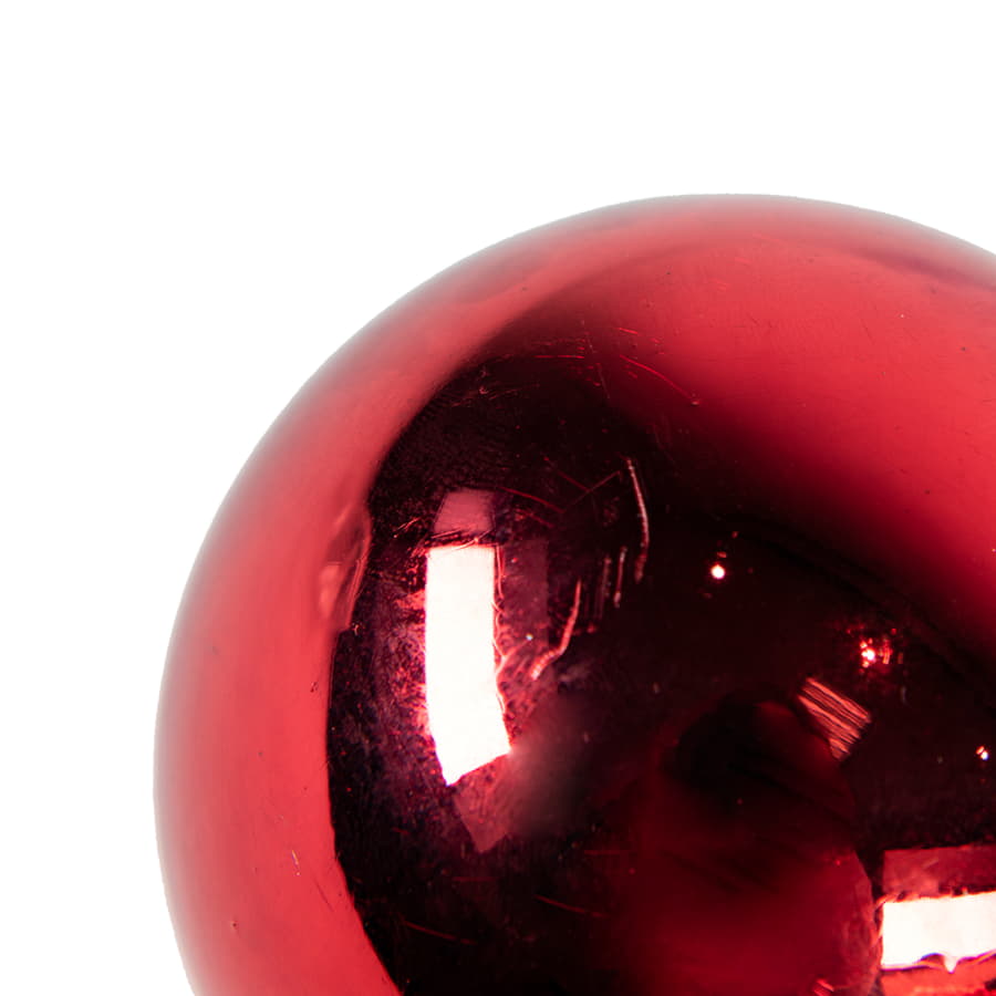 Шар новогодний GLOSS, серебристый-3