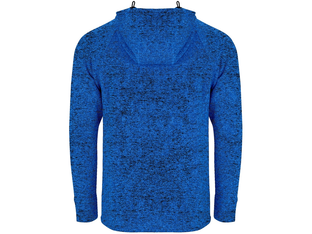 Толстовка на молнии Everest, меланжевый королевский синий-1