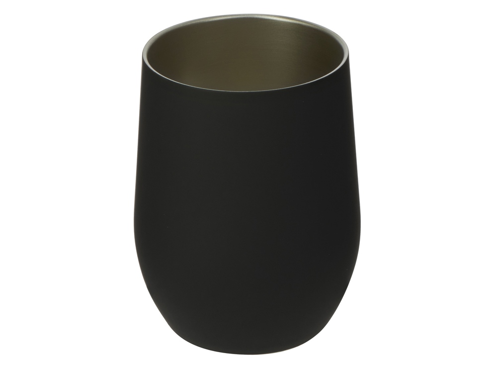 Термокружка Vacuum mug C1, soft touch, 370мл, черный-1