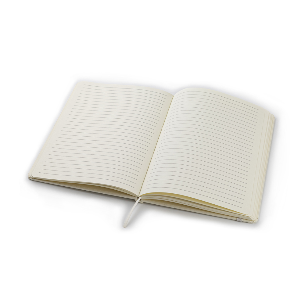 Блокнот из растительного сырья Tutti Frutti в твёрдом переплёте, Цитрусовый-2