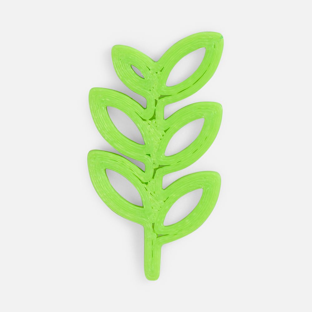 Подвеска Flora, 3D-печать на заказ, лист рябины-0