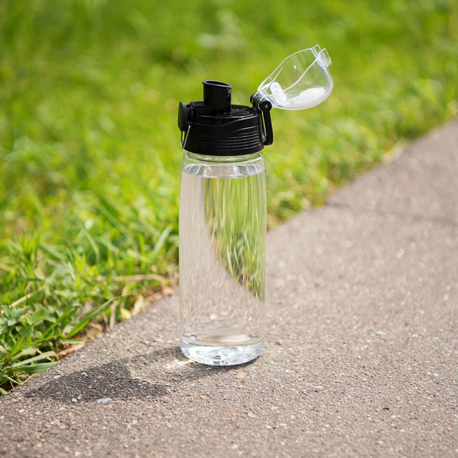 Бутылка для воды FLASK, 800 мл, красный-4