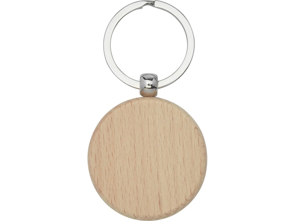 Круглый брелок Giovanni из бука, дерево-1