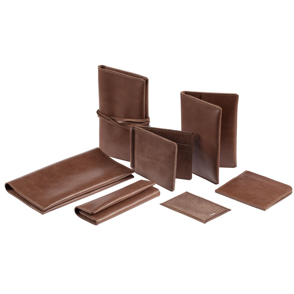 Зажим для купюр Apache, коричневый (какао)-3