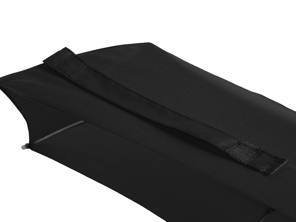 Зонт-автомат складной Auto compact, черный-5