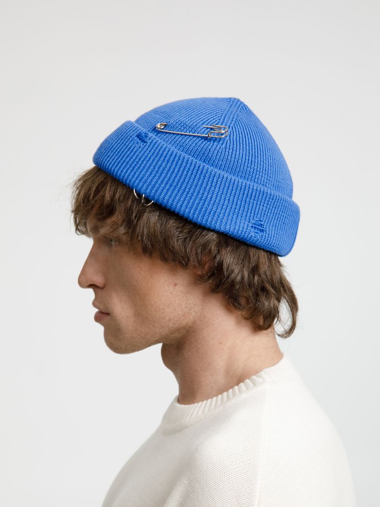Шапка Pricker, синяя (аква)-4
