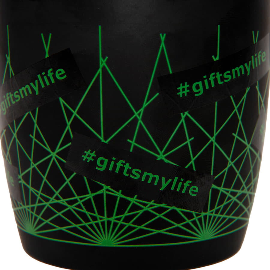 Кружка INTRO, черный, оранжевый-4