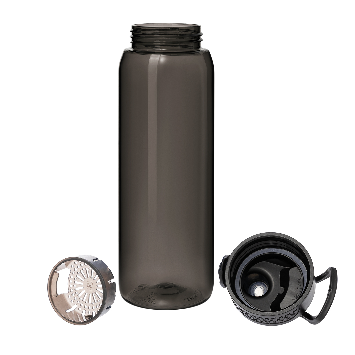 Бутылка для воды Невада (Nevada), черная-8