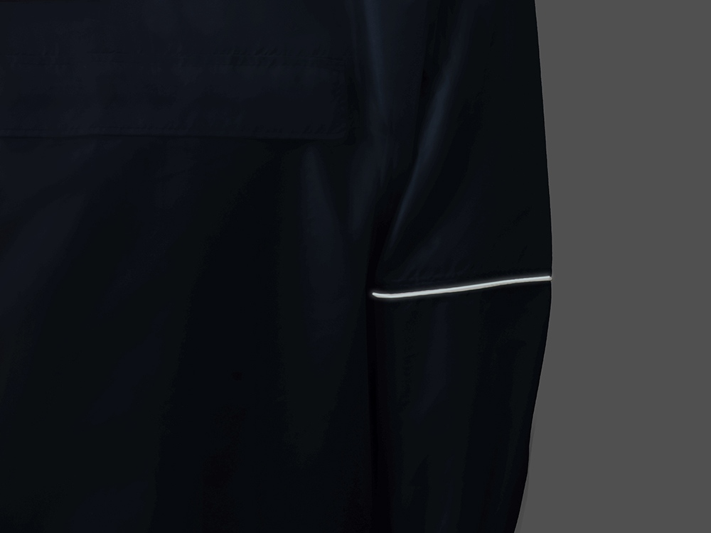 Дождевик - пончо Galaxy со светоотражающими элементами, темно-синий-7