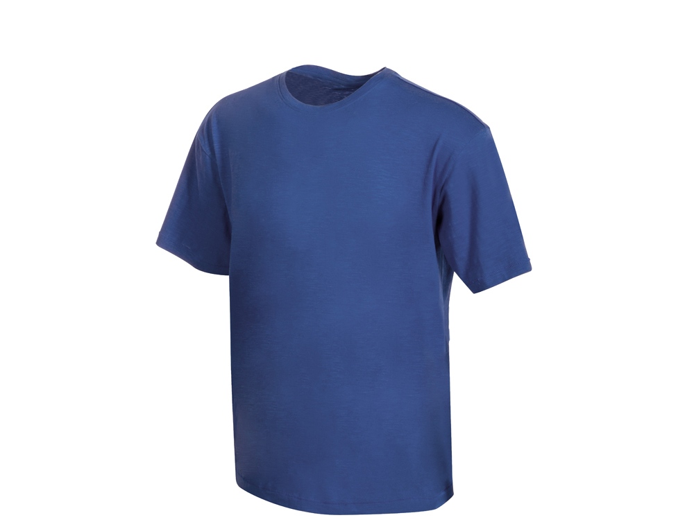 Футболка из джерси с протяжками Portofino унисекс, классический синий-6