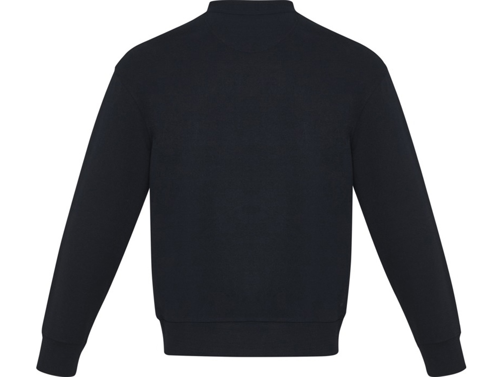 Jet унисекс Aware™ свитер с круглым вырезом из переработанных материалов - Темно - синий-2