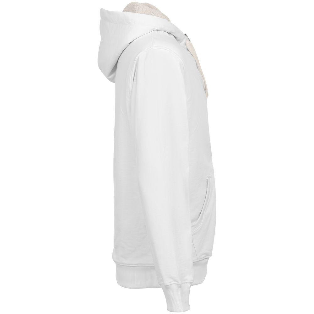 Толстовка на молнии Kulonga Sherpa, белая-2