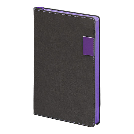 Ежедневник Flexy Freedom Latte А5, Серый/фиолетовый-2