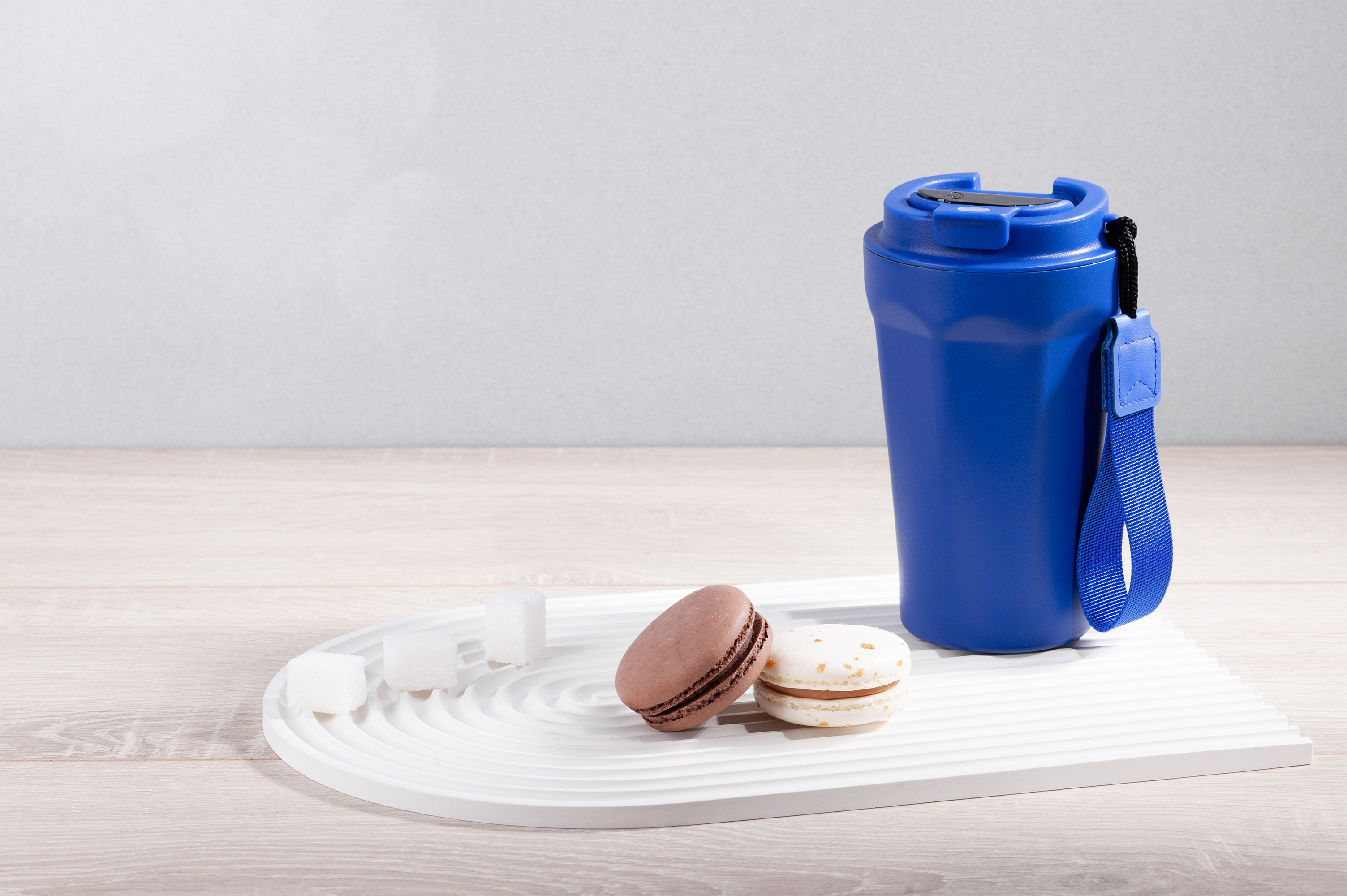 Термостакан "Legend" 390 мл с индикацией температуры, покрытие пудра-1